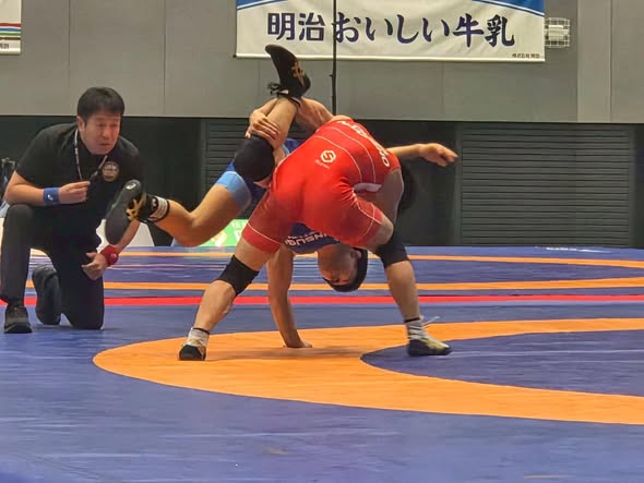 高校2年生　古澤大和　全日本レスリング選手権(天皇杯) 5位入賞