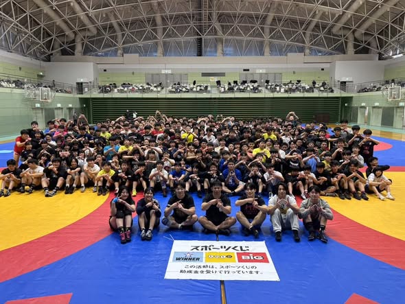 浪商中高レスリング　2025年度NTS近畿ブロック合宿