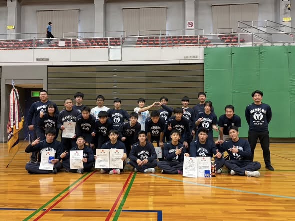 令和7年度　全国高校選抜レスリング大会　近畿ブロック予選（浪商中学出身者の活躍）